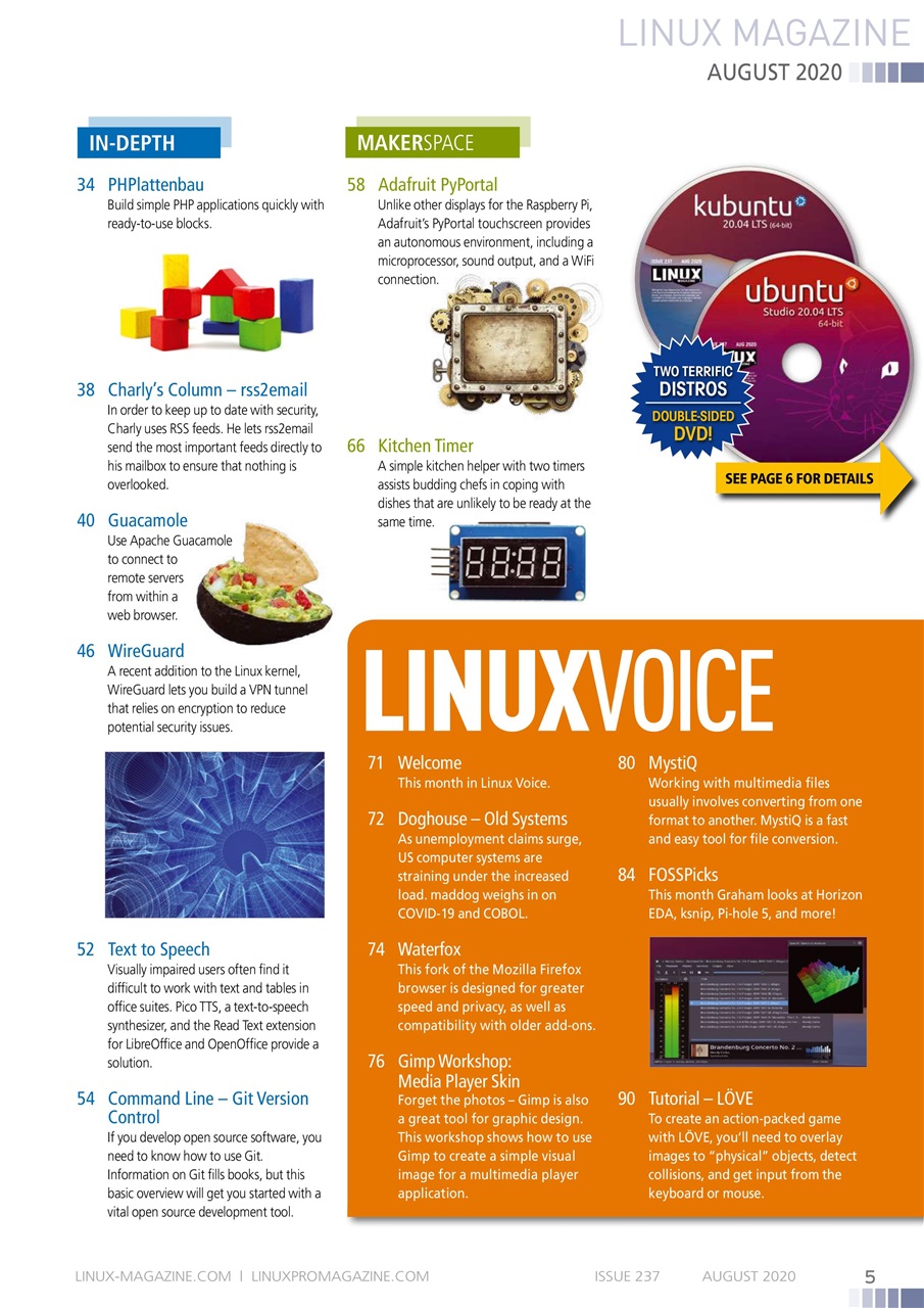 Linux Magazine Preview Pages