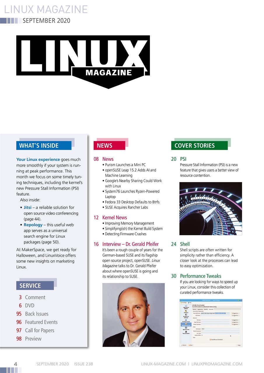 Linux Magazine Preview Pages