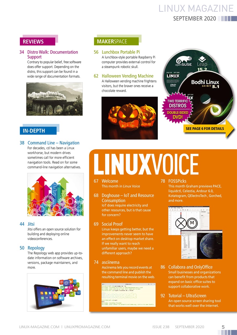 Linux Magazine Preview Pages