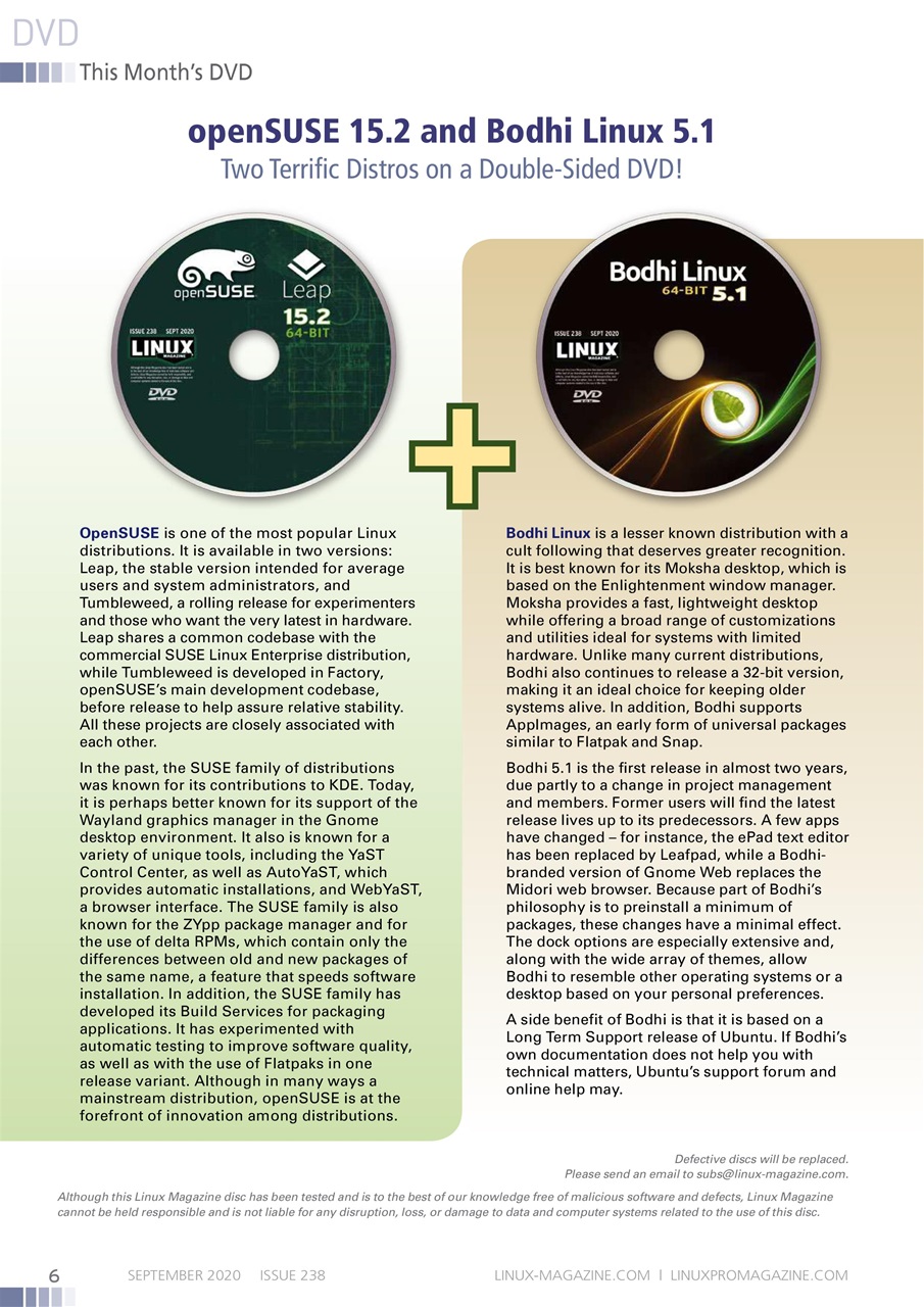 Linux Magazine Preview Pages