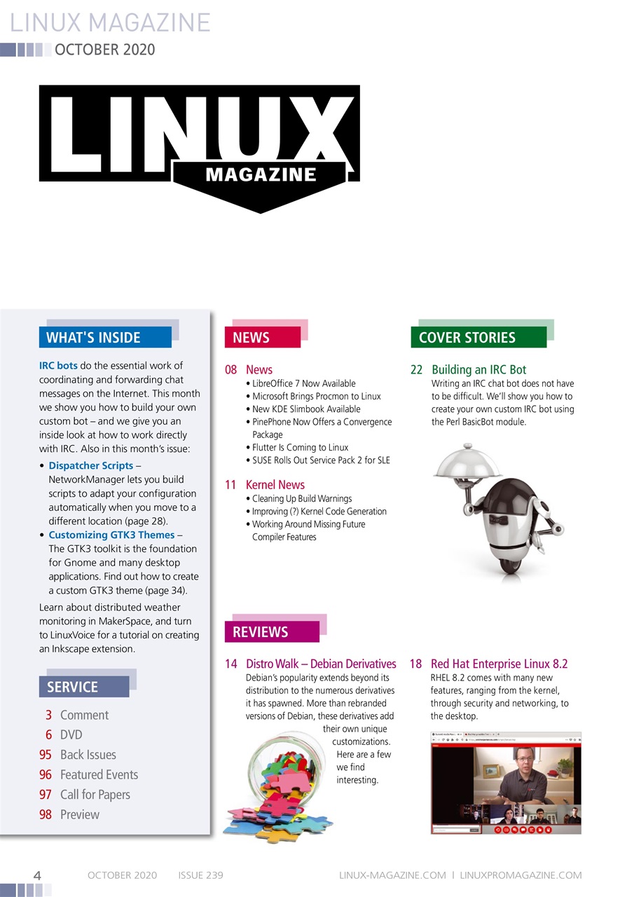 Linux Magazine Preview Pages