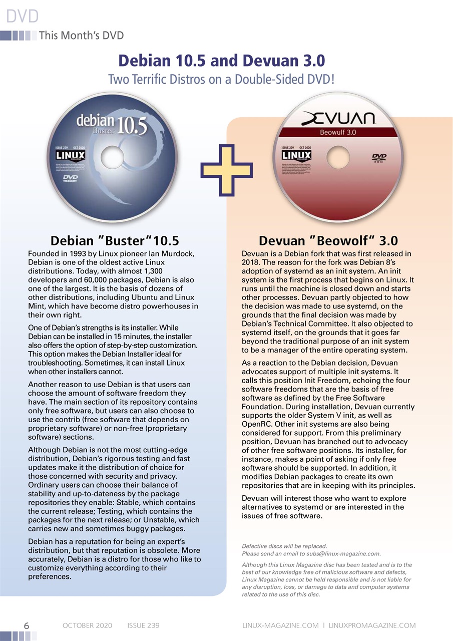 Linux Magazine Preview Pages