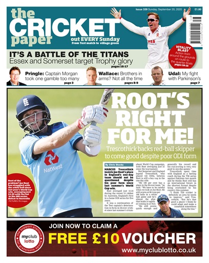The Cricket Paper issue 
