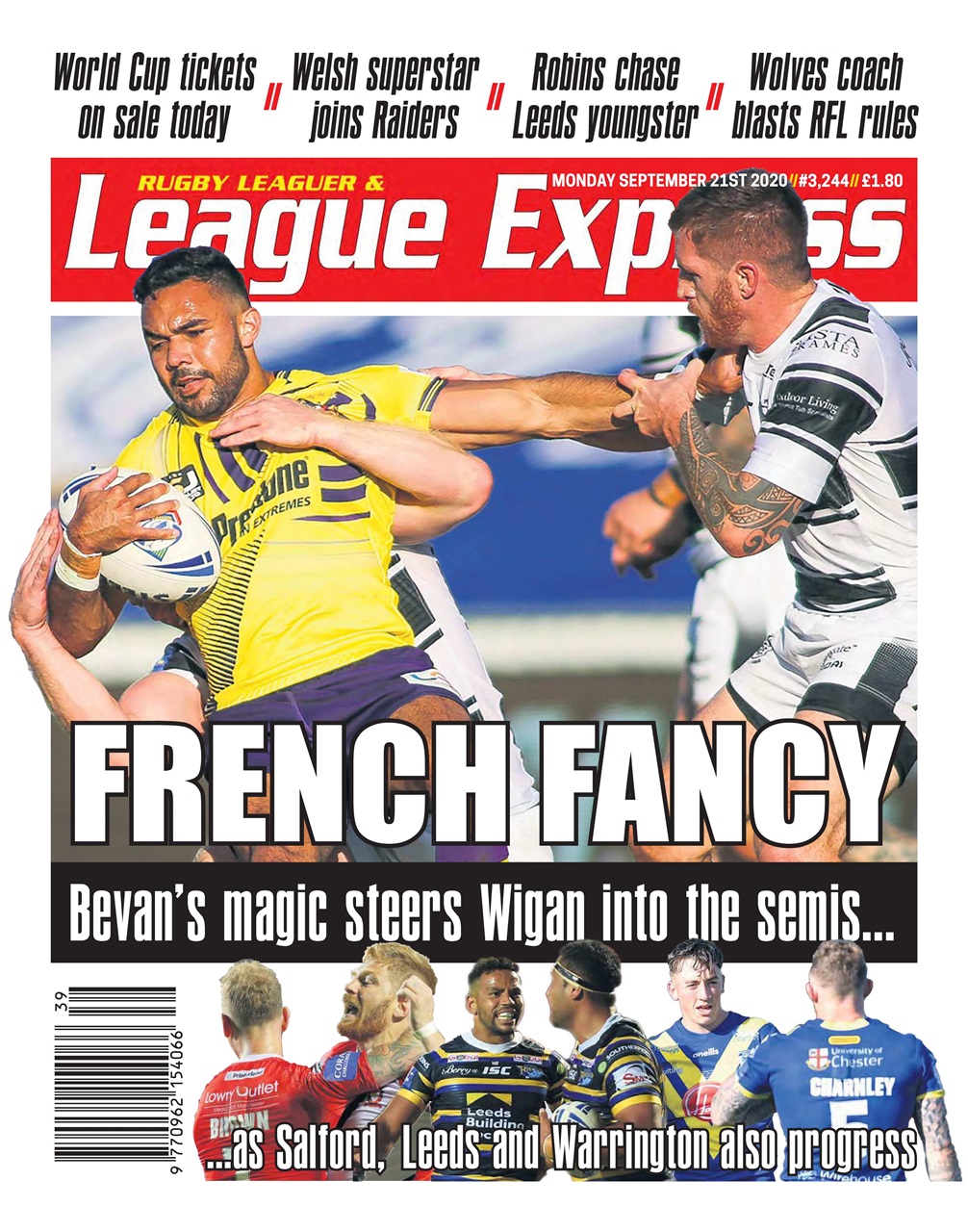 League Express Preview Pages