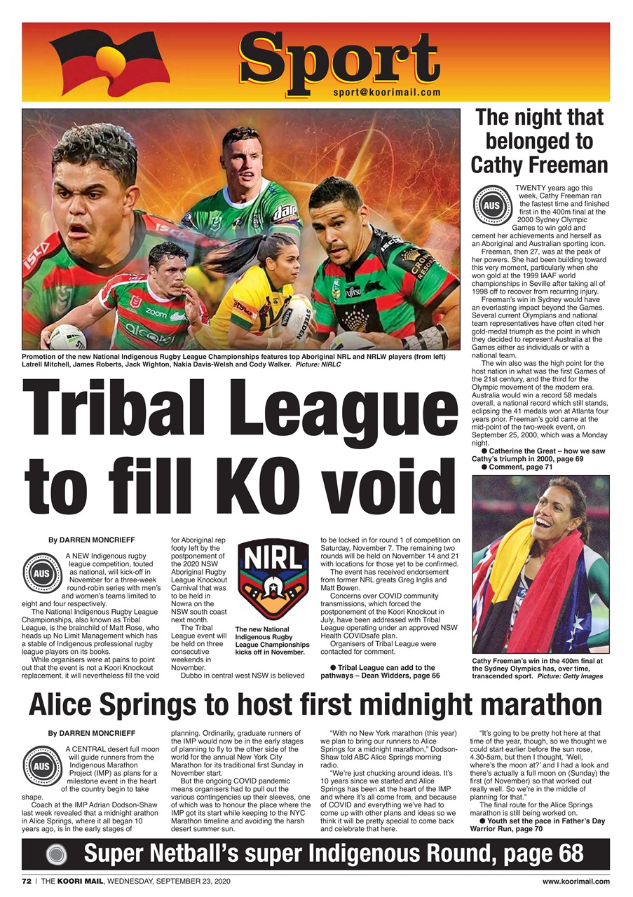 Koori Mail Preview Pages