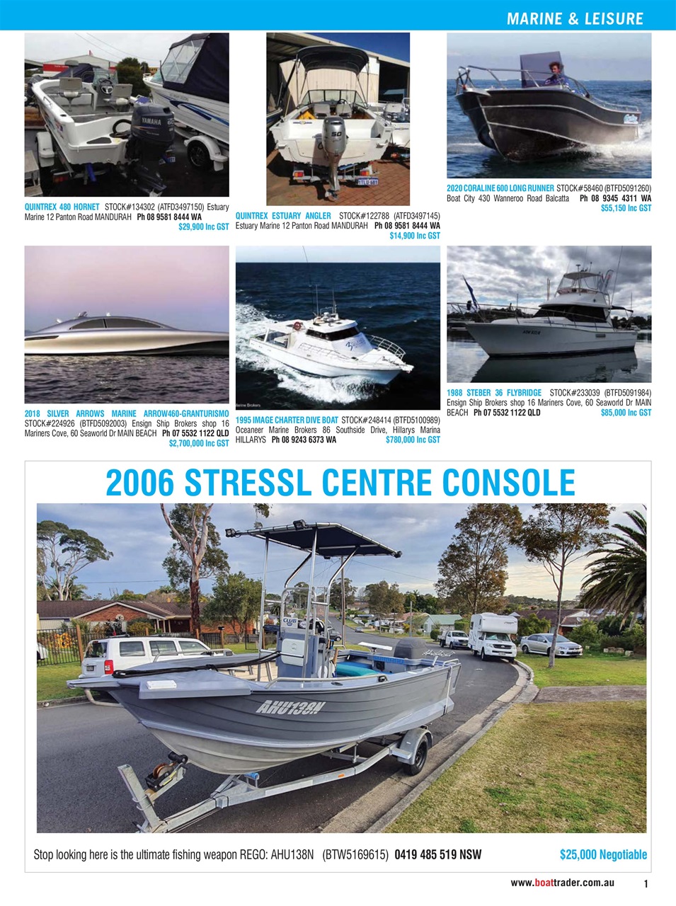 Boat Trader Australia Preview Pages