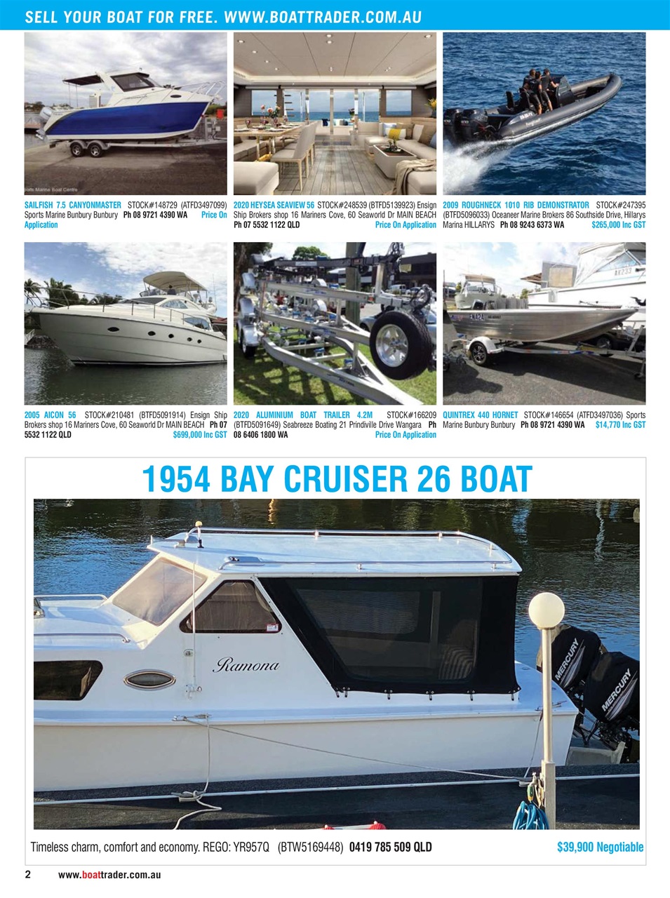 Boat Trader Australia Preview Pages
