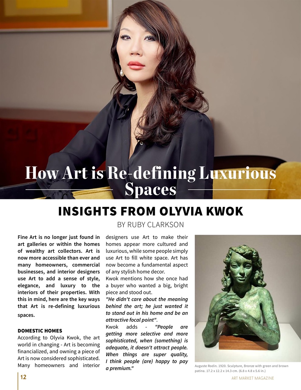Art Market Magazine Preview Pages