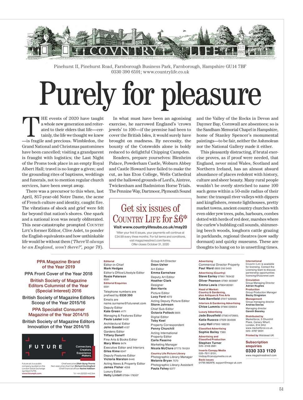 Country Life Preview Pages