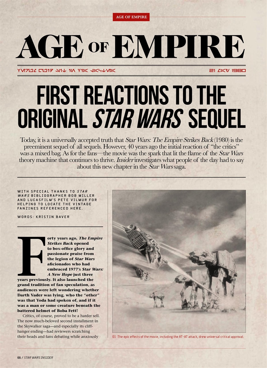 Star Wars Insider Preview Pages