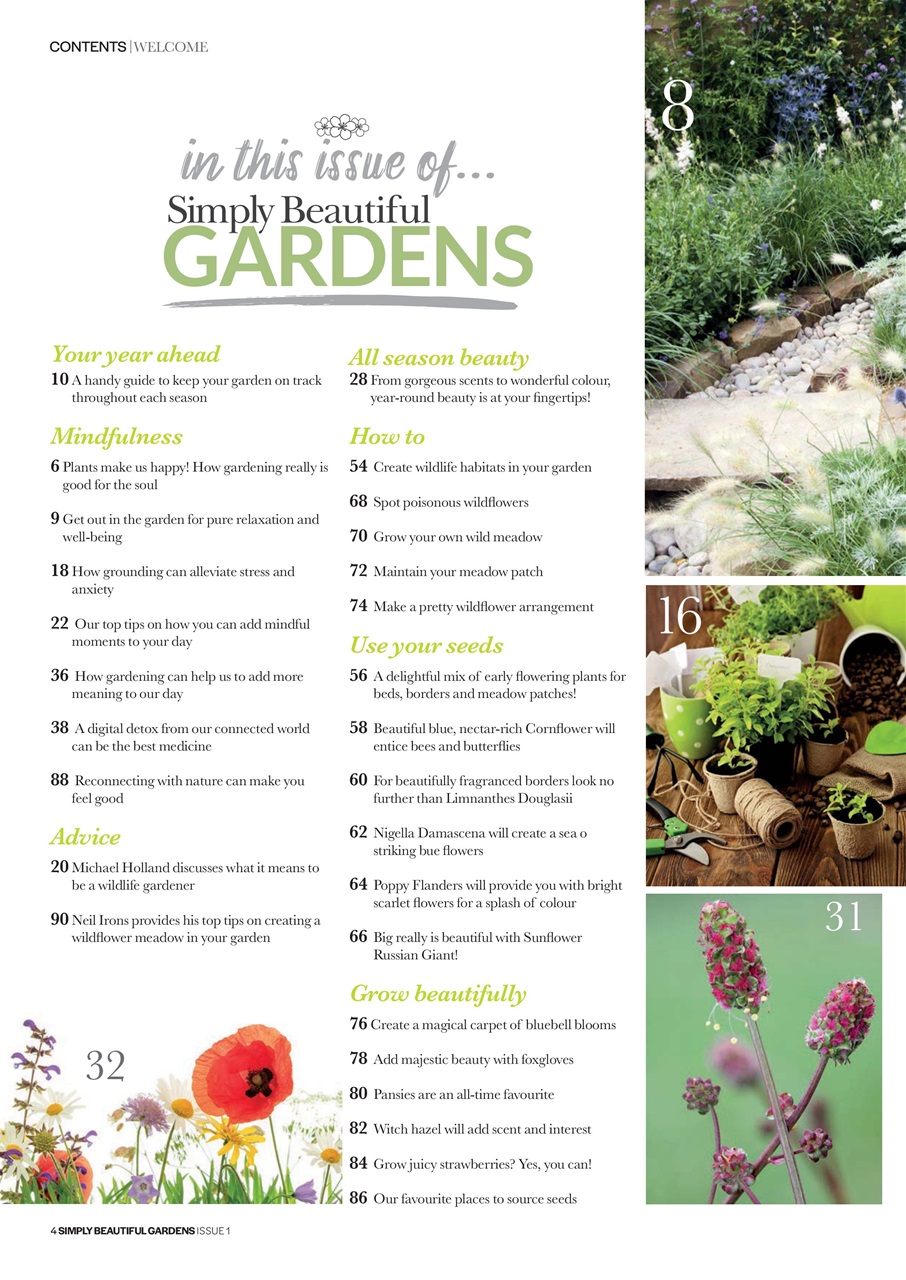 Simply Beautiful Gardens Preview Pages