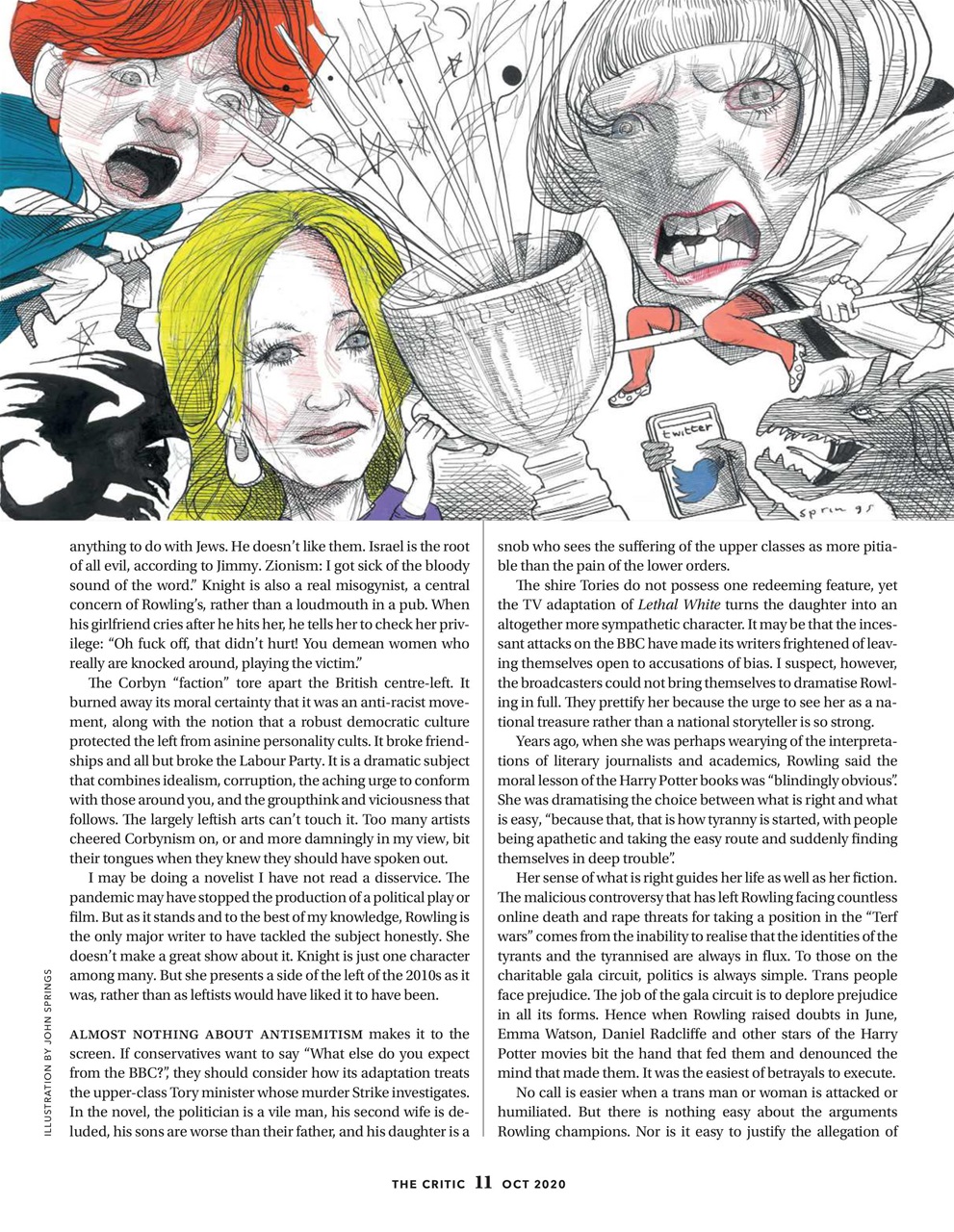 The Critic Preview Pages