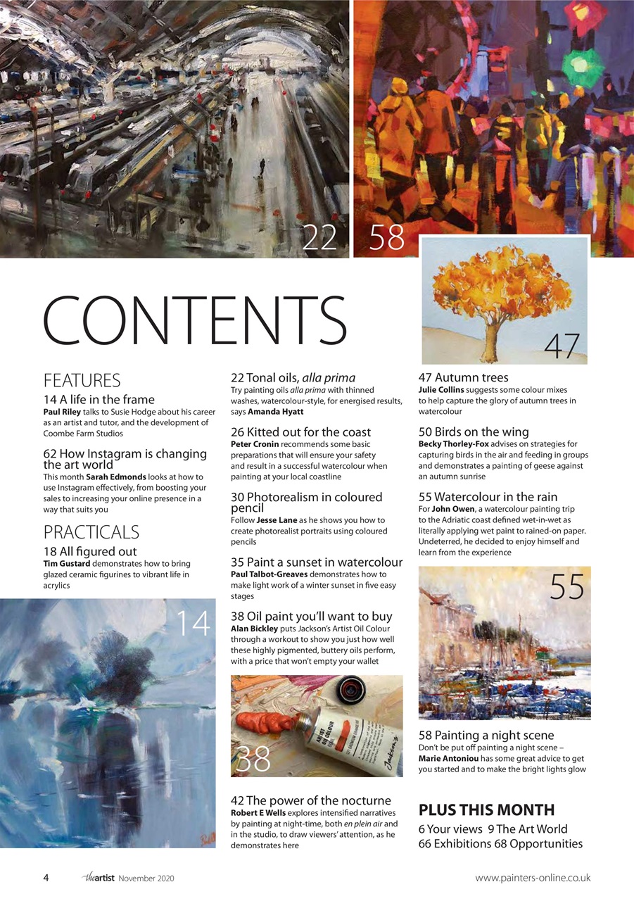The Artist Preview Pages