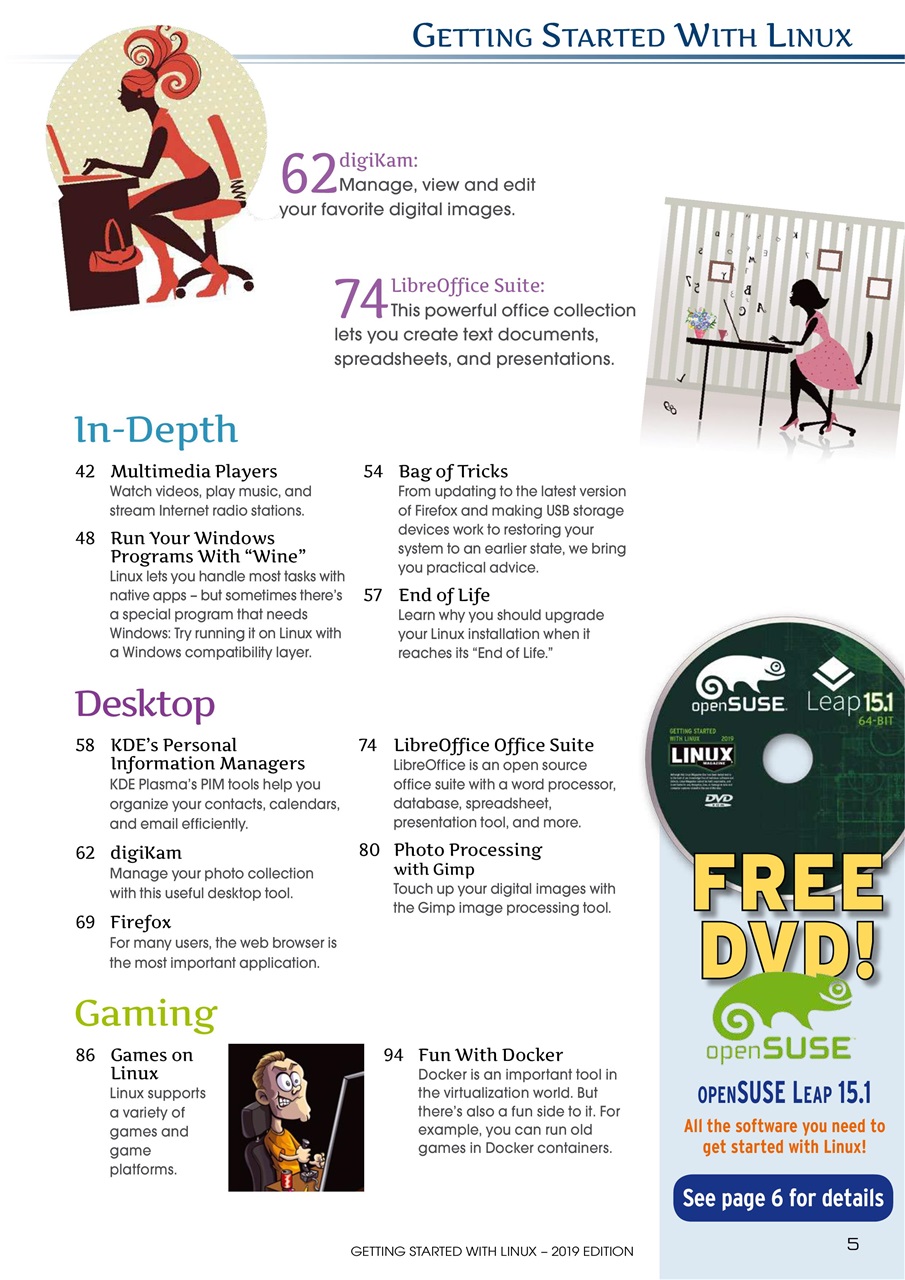 Linux Magazine Preview Pages
