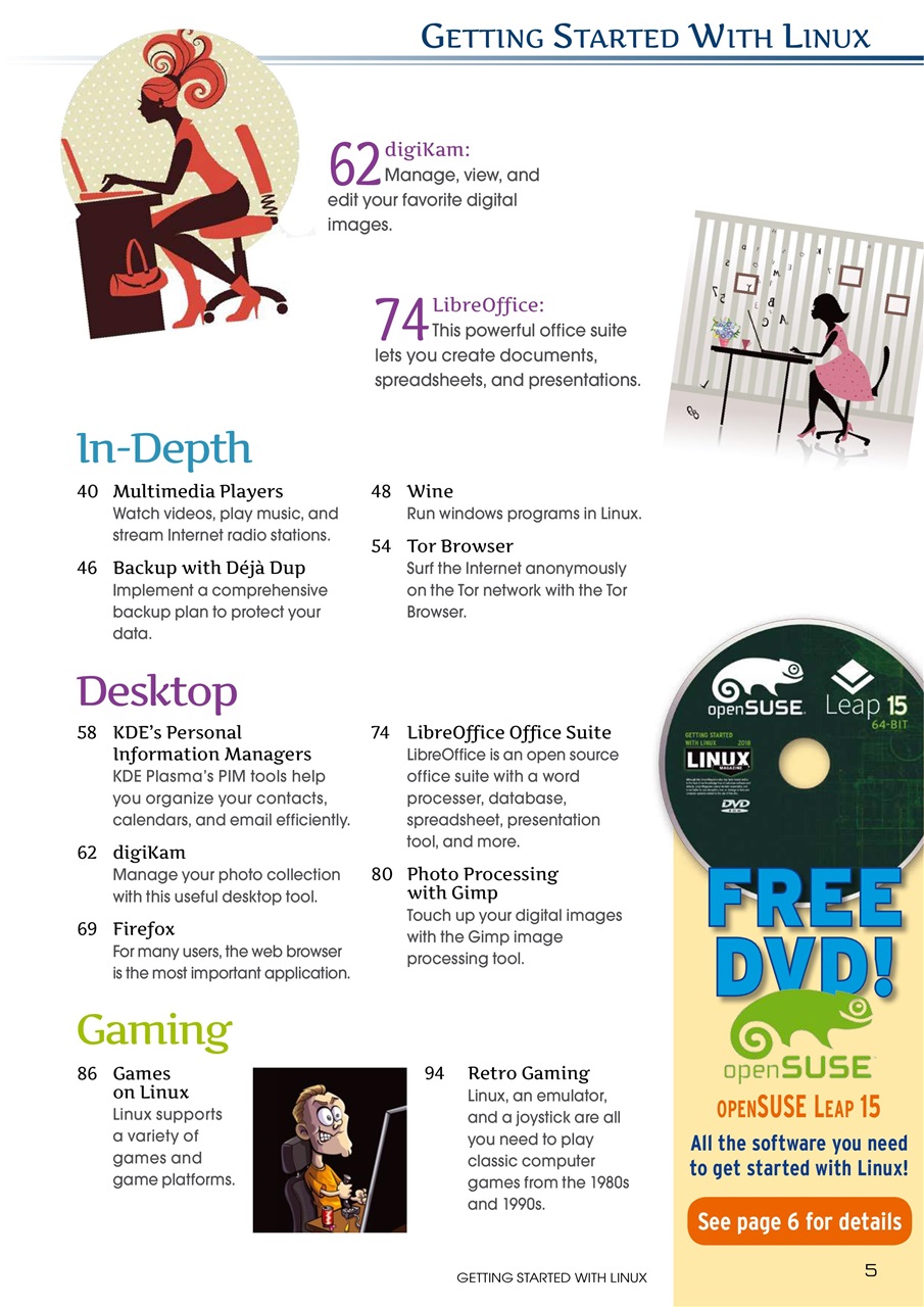 Linux Magazine Preview Pages