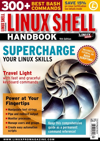 Linux Magazine issue Linux Shell Special 9th Ed