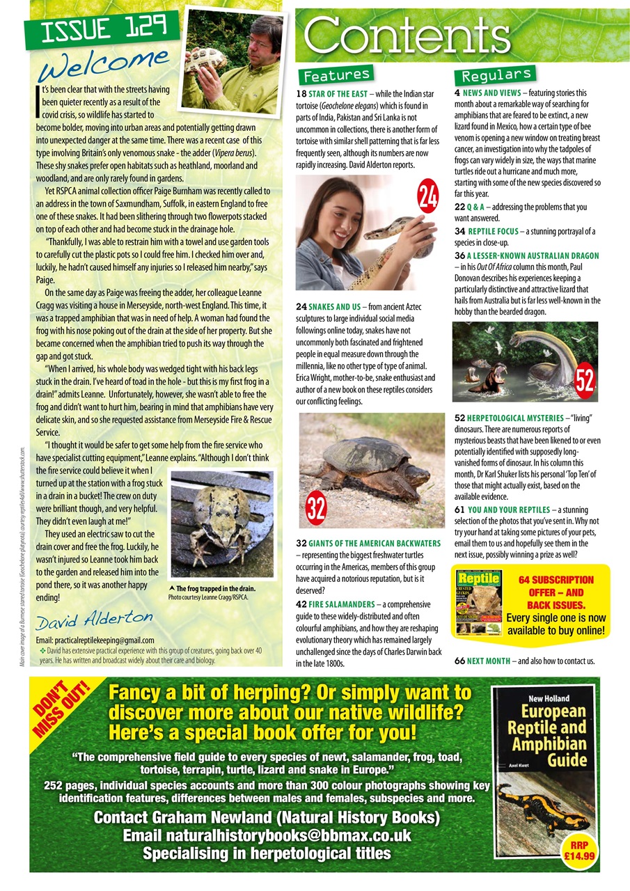 Practical Reptile Keeping Preview Pages