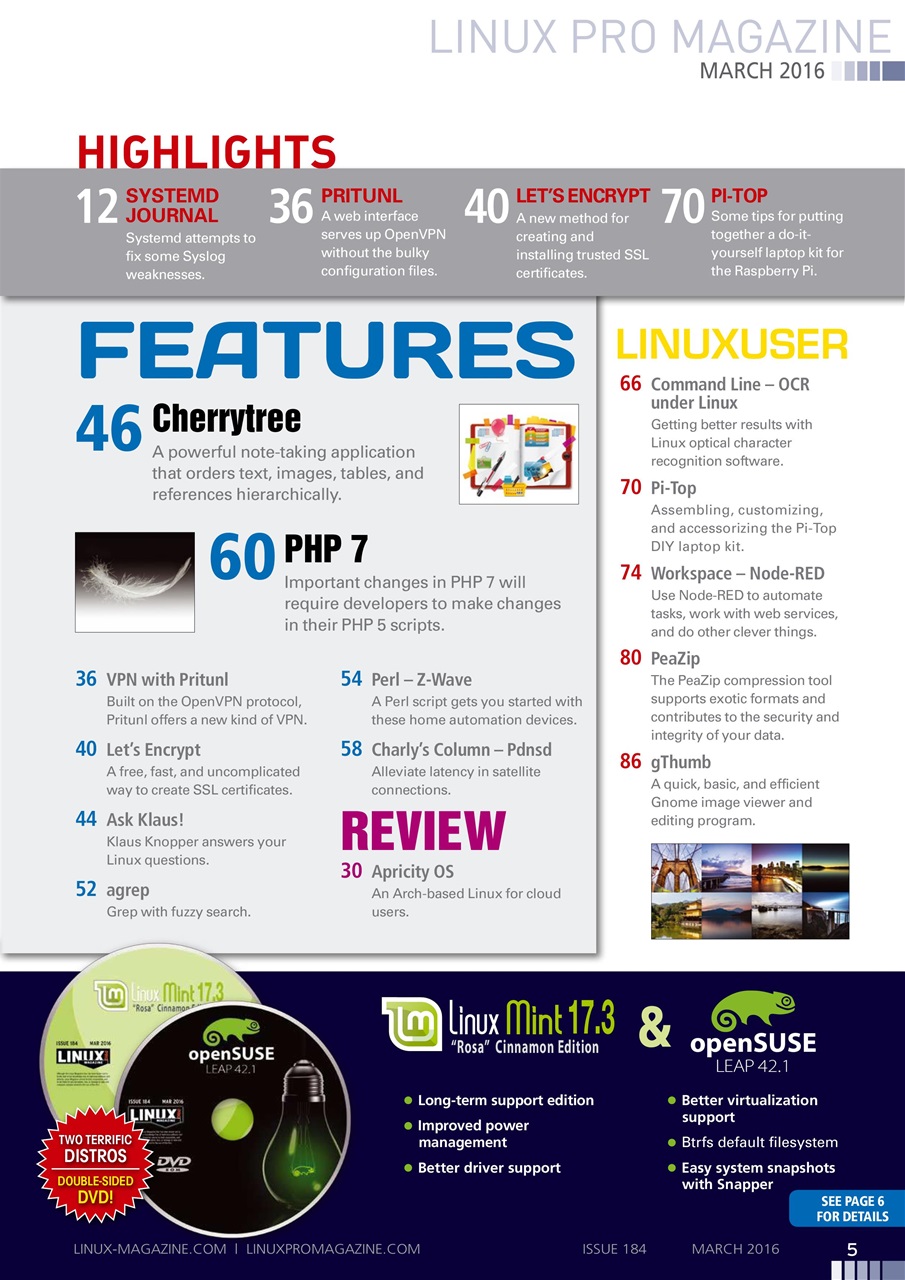 Linux Magazine Preview Pages