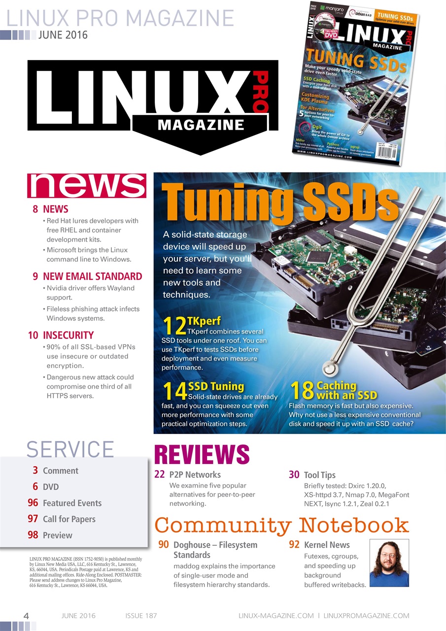 Linux Magazine Preview Pages