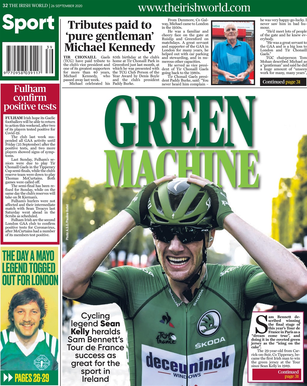 Irish World Preview Pages