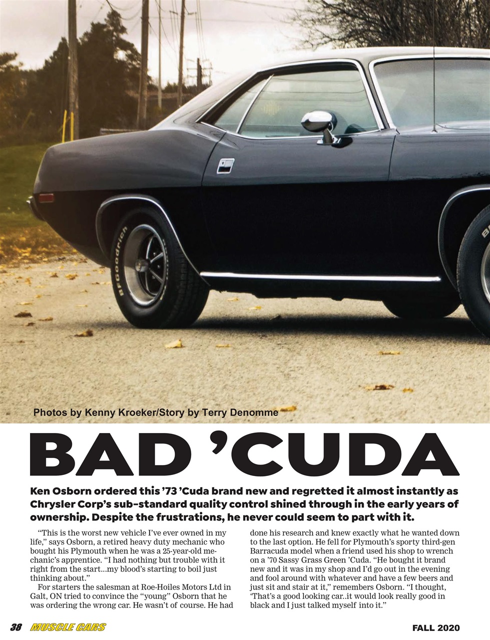 Muscle Cars Preview Pages