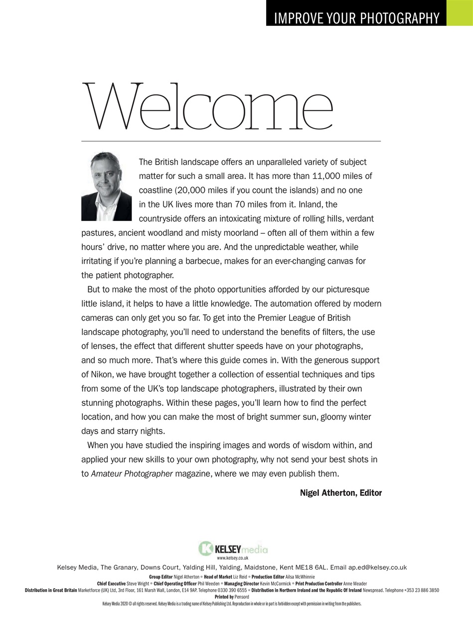 Improve Your Photography Preview Pages