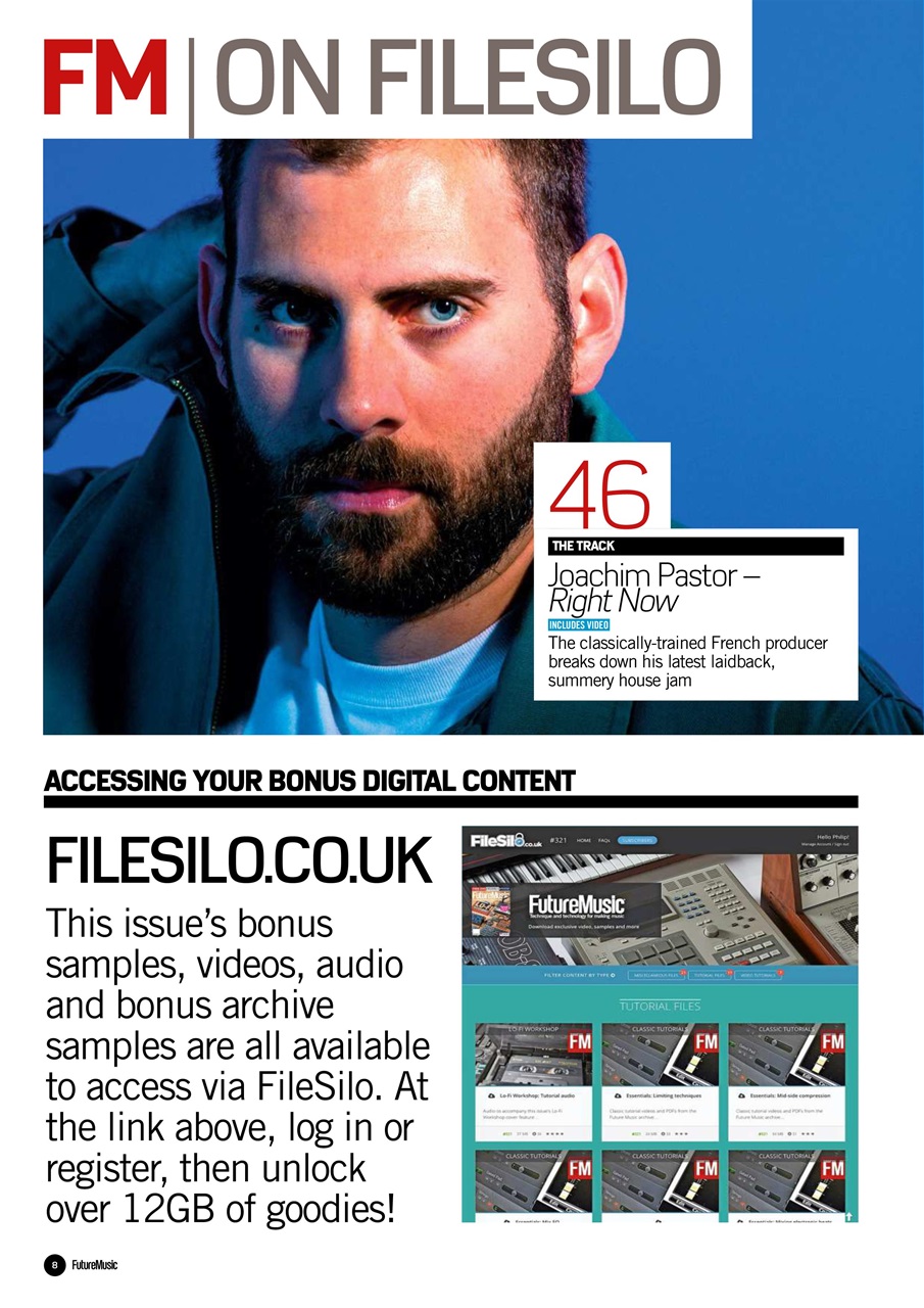 Future Music Preview Pages