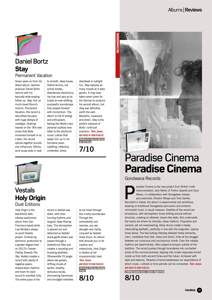 Future Music Preview Pages