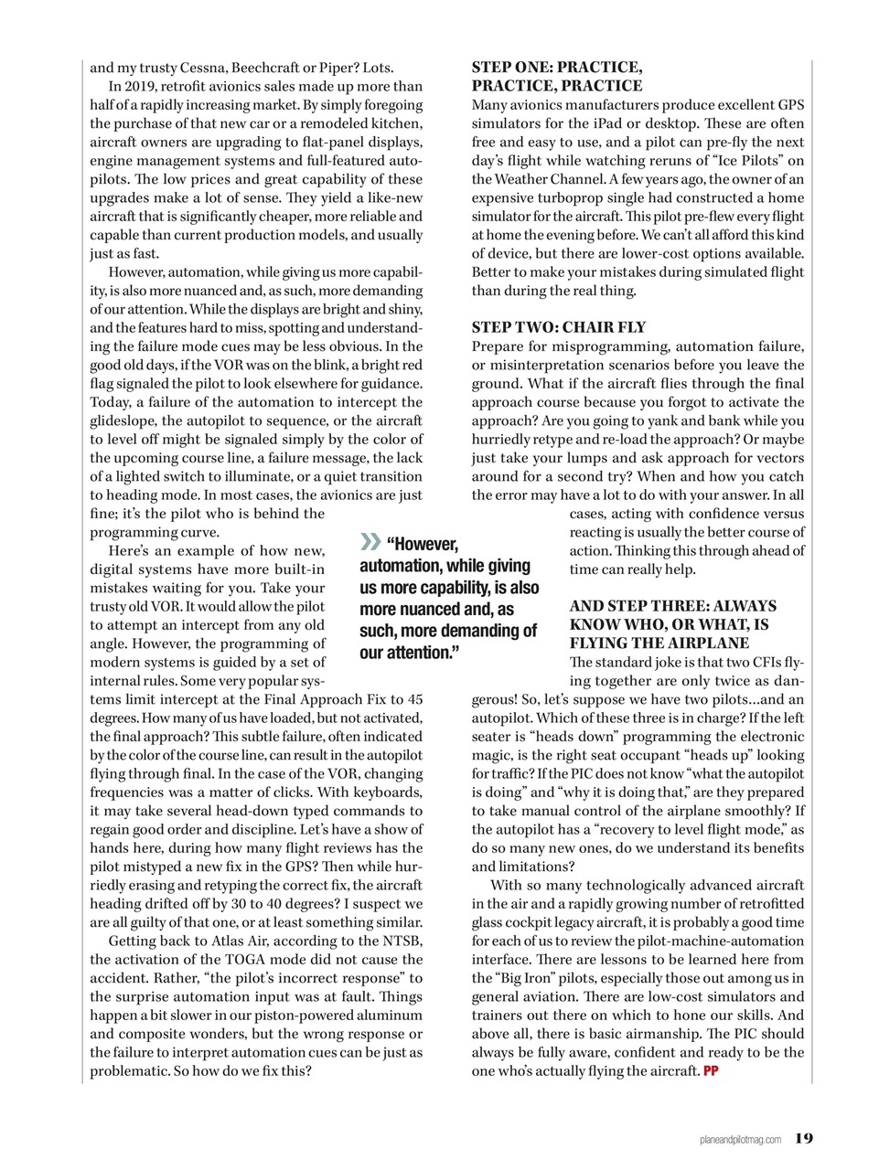 Plane & Pilot Preview Pages