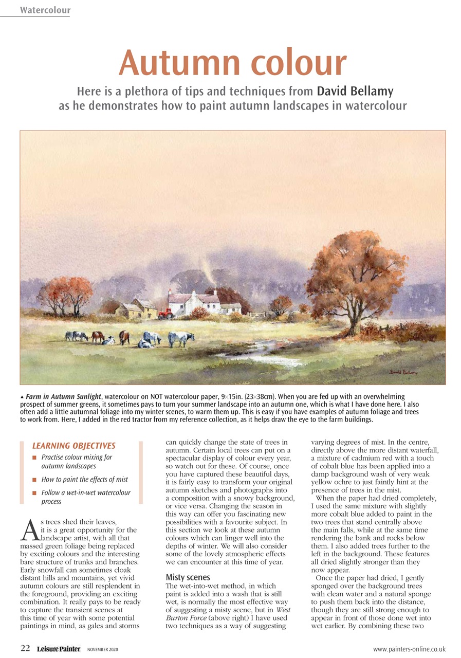 Leisure Painter & The Artist Preview Pages