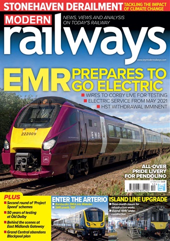 Modern Railways issue  October 2020