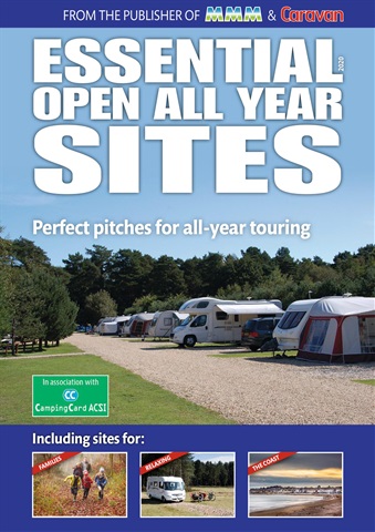 Campsite Finder issue Essential Open All Year Sites 2020