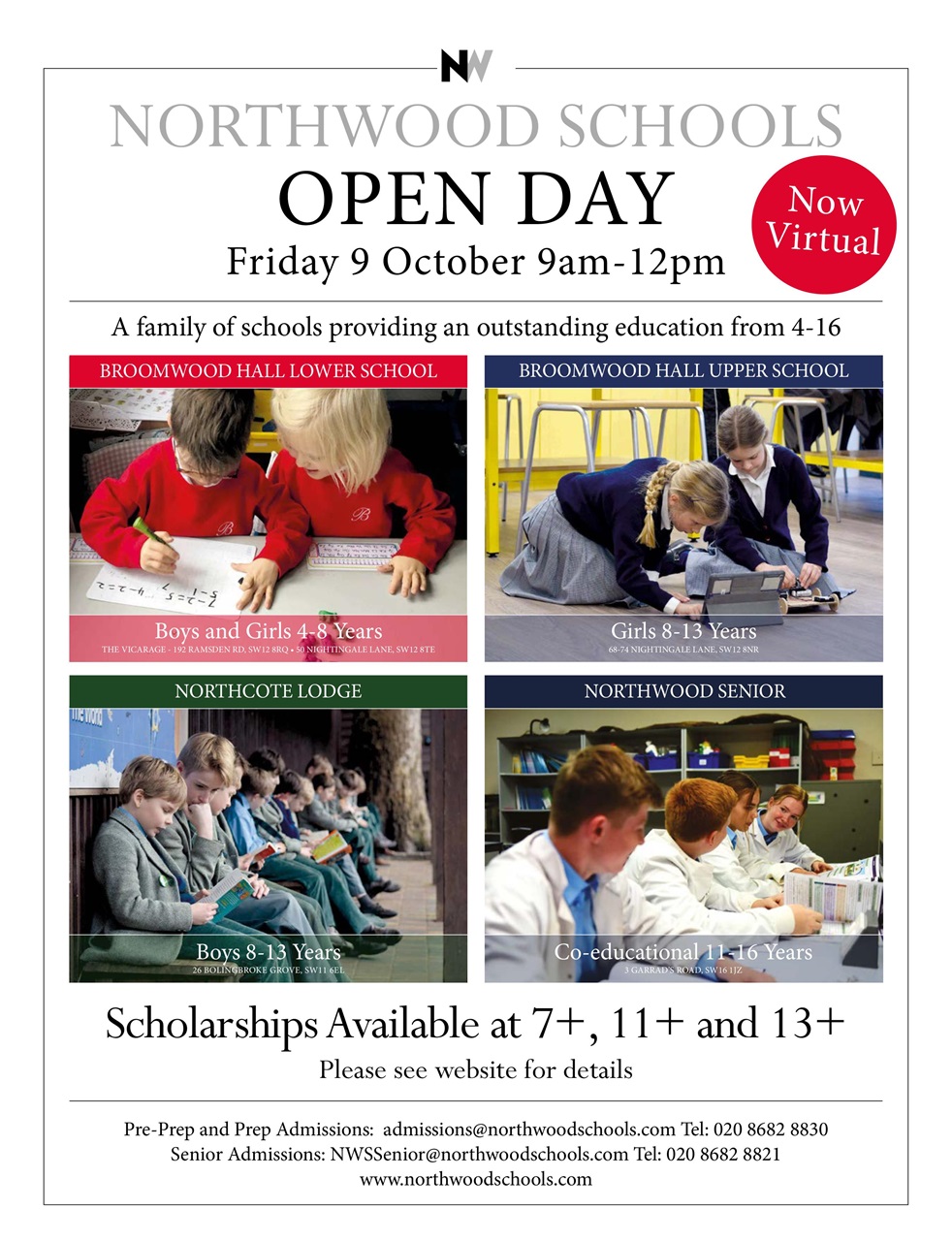 Independent School Parent Preview Pages
