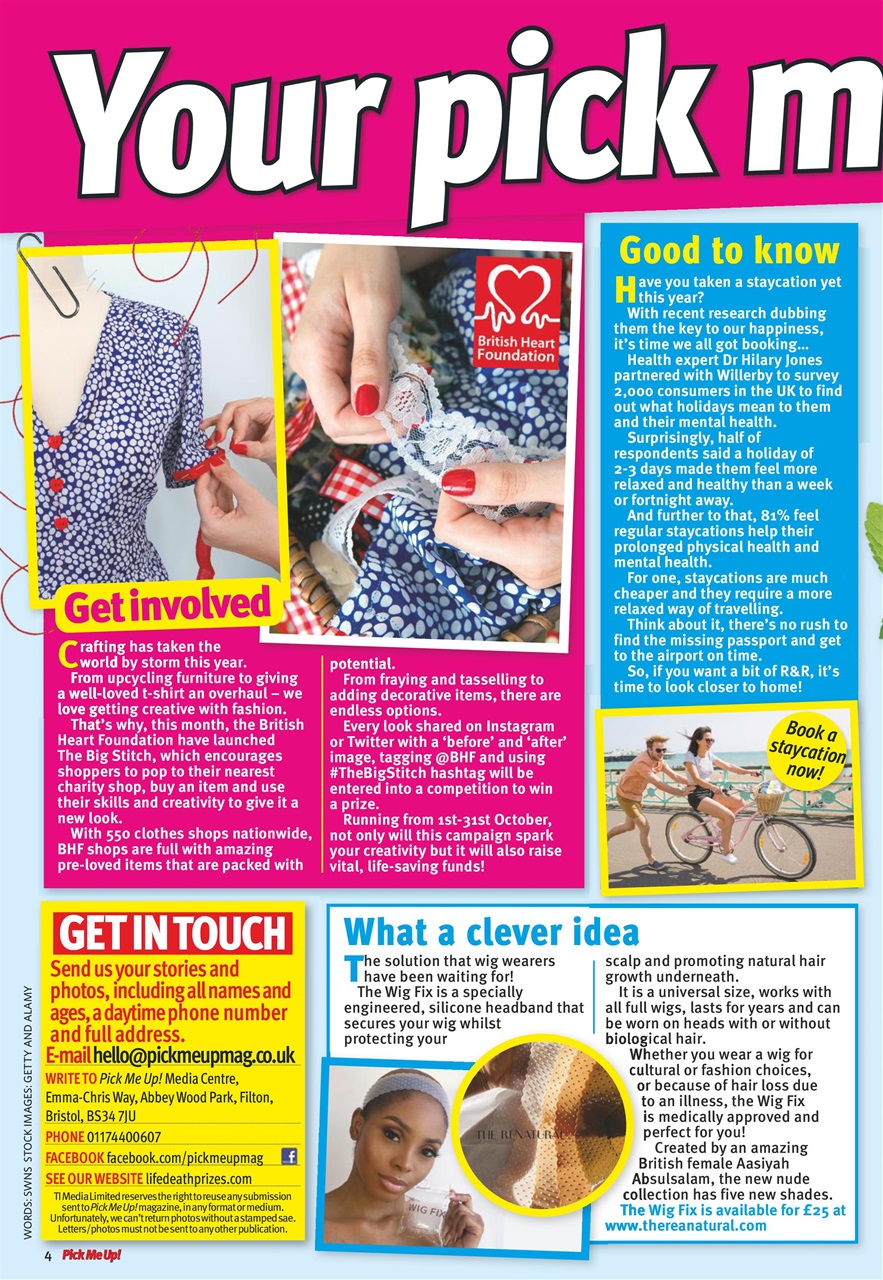 Pick Me Up Preview Pages