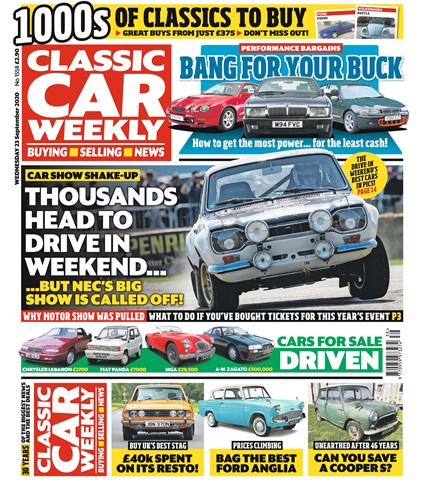 Classic Car Weekly issue 23 September 2020