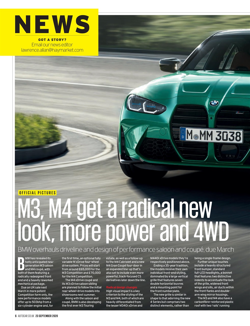 Autocar Preview Pages