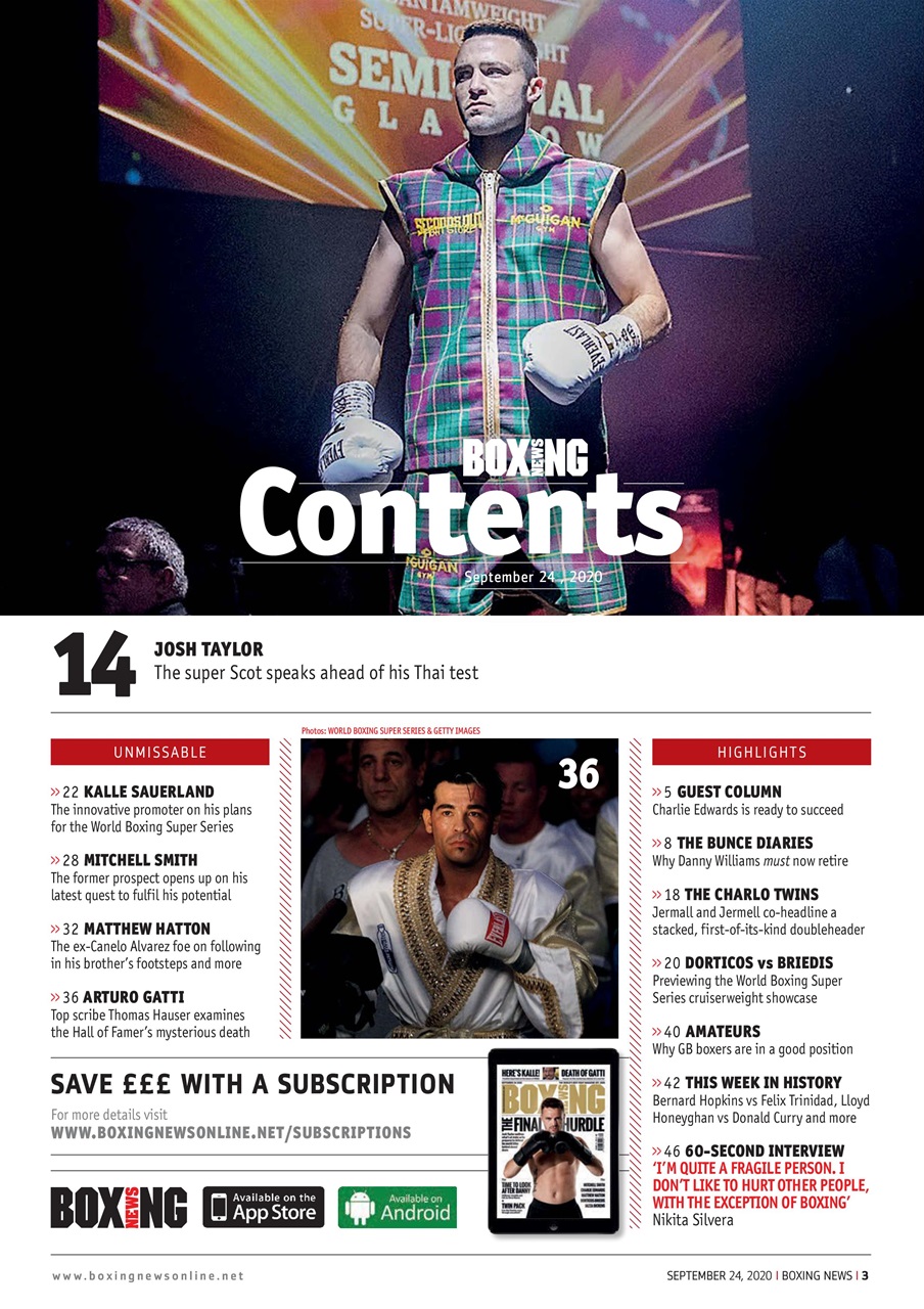 Boxing News Preview Pages