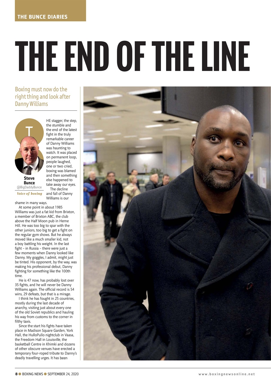 Boxing News Preview Pages