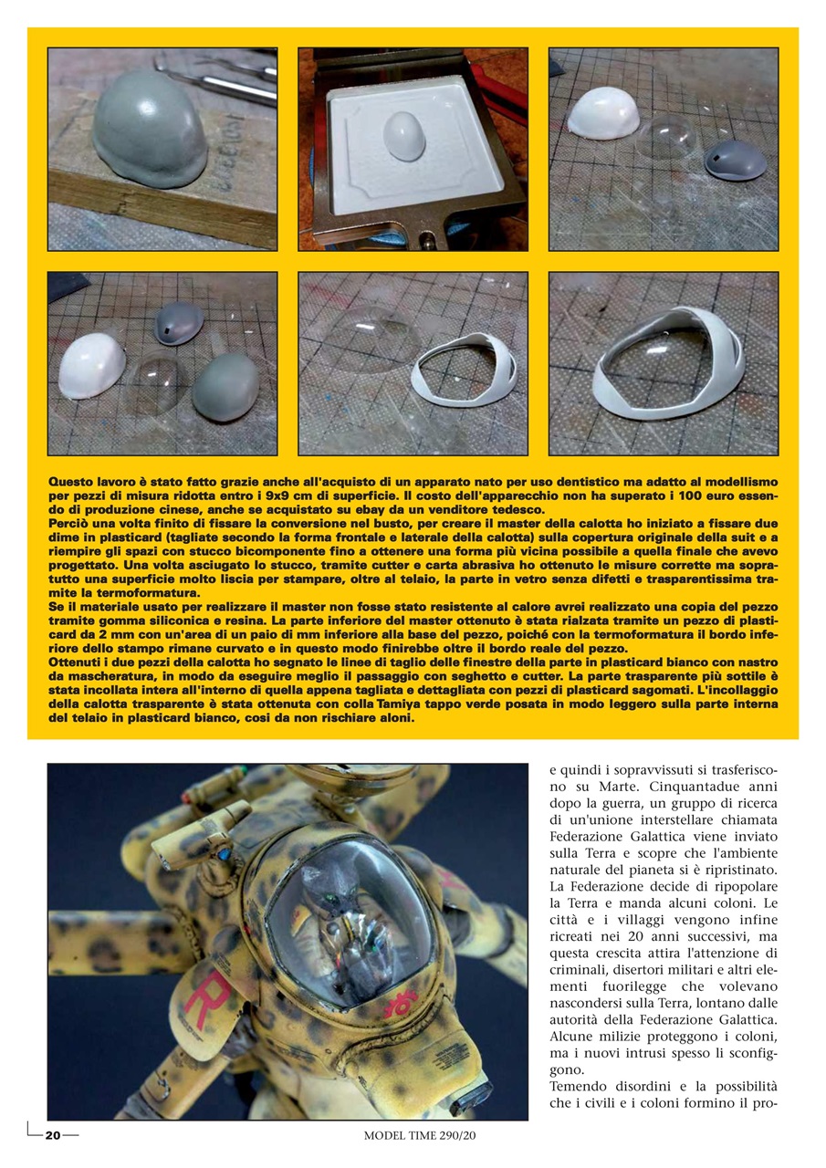 Model Time Preview Pages