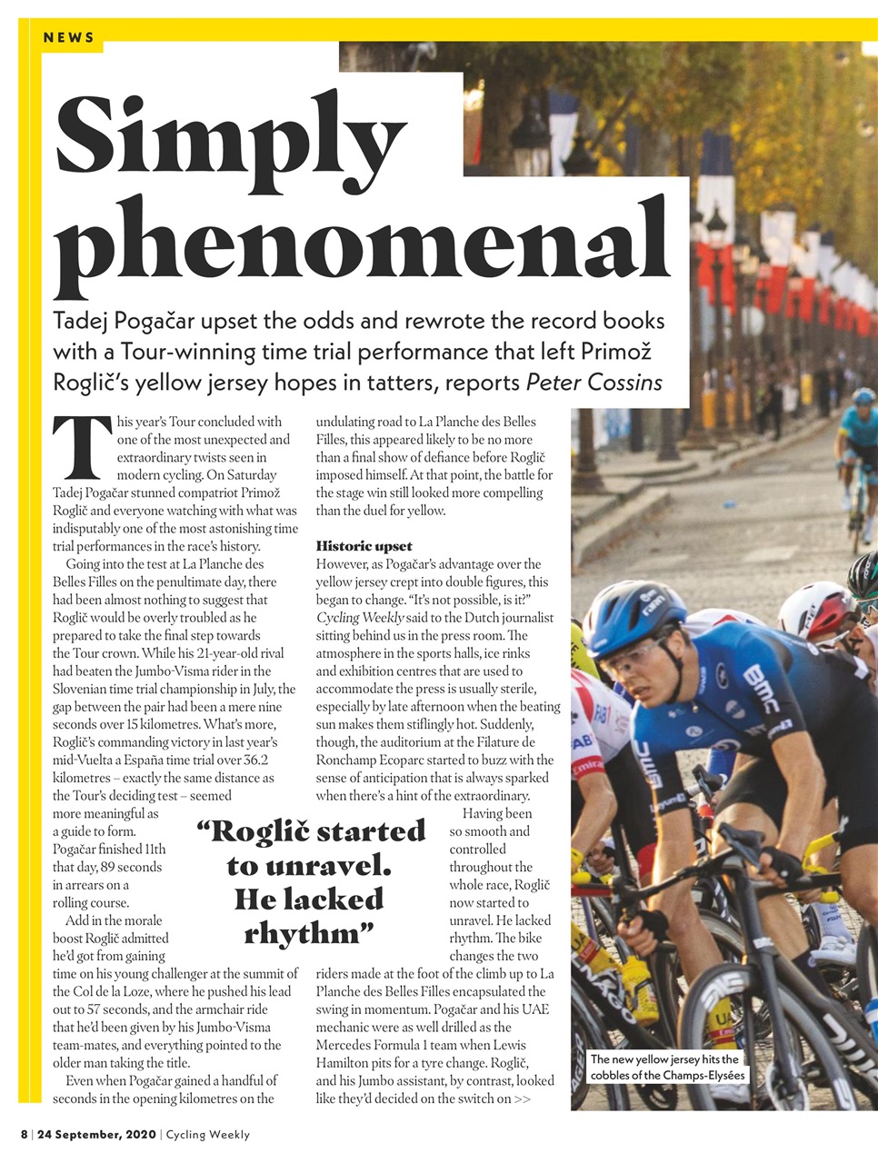 Cycling Weekly Preview Pages
