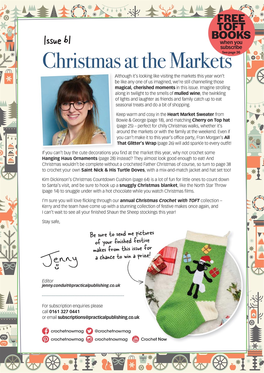 Crochet Now Magazine Preview Pages