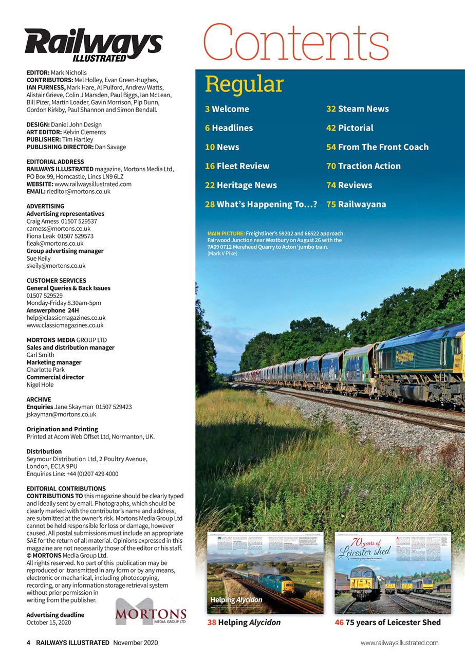 Railways Illustrated Preview Pages