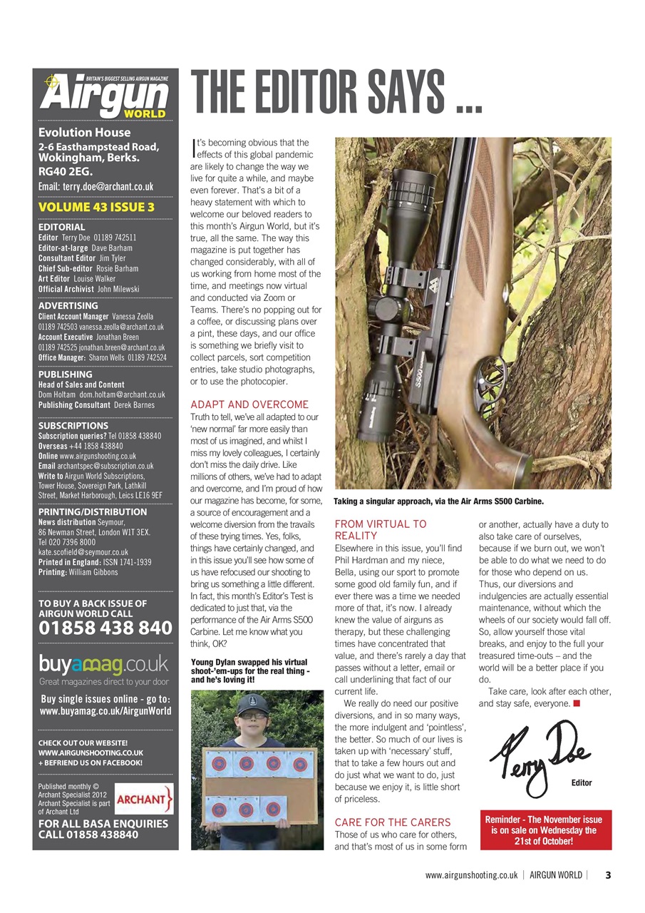 Airgun World Preview Pages