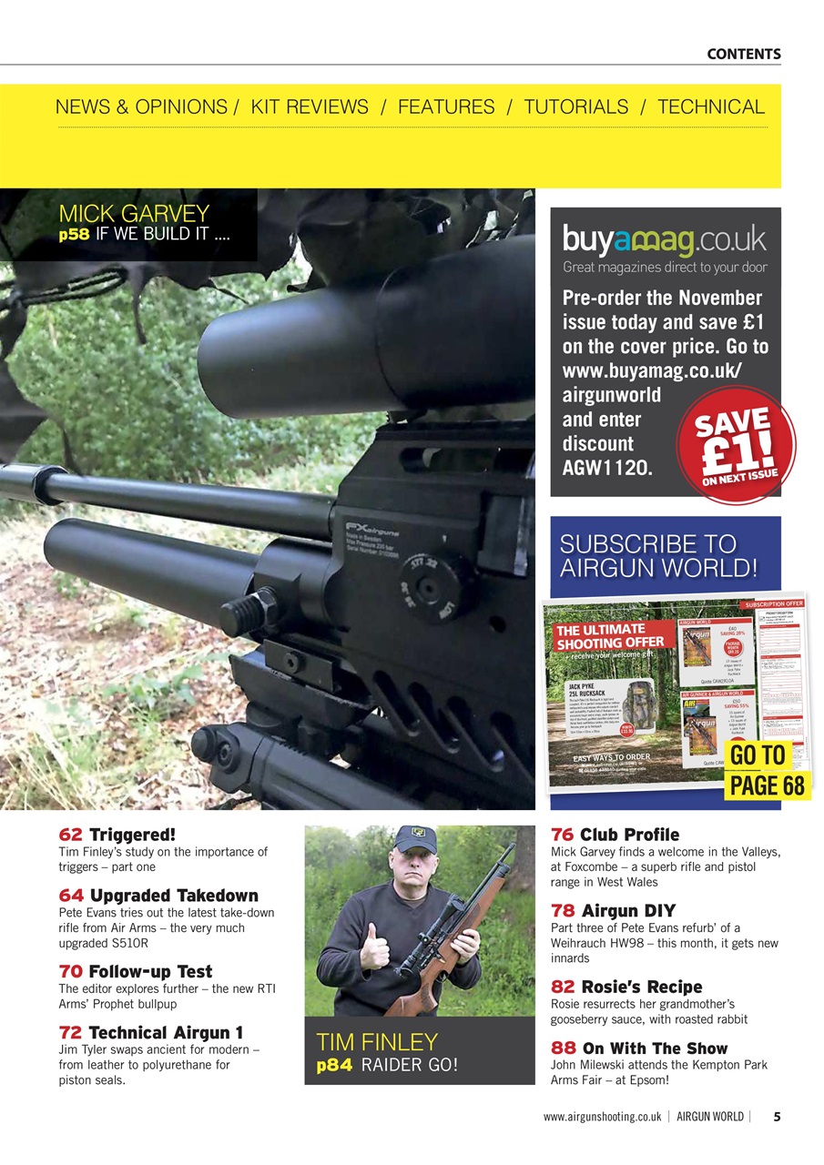 Airgun World Preview Pages