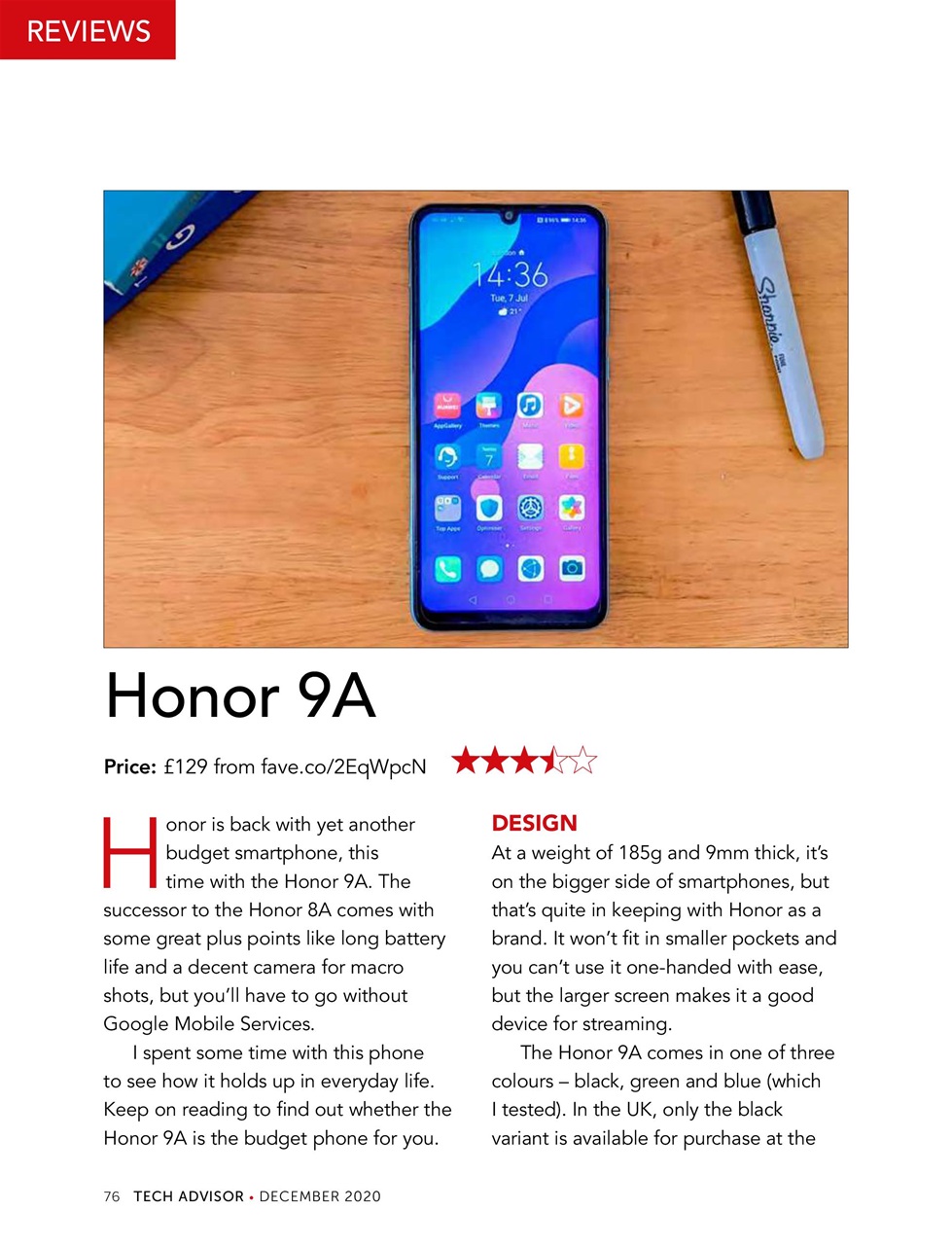 Tech Advisor Preview Pages