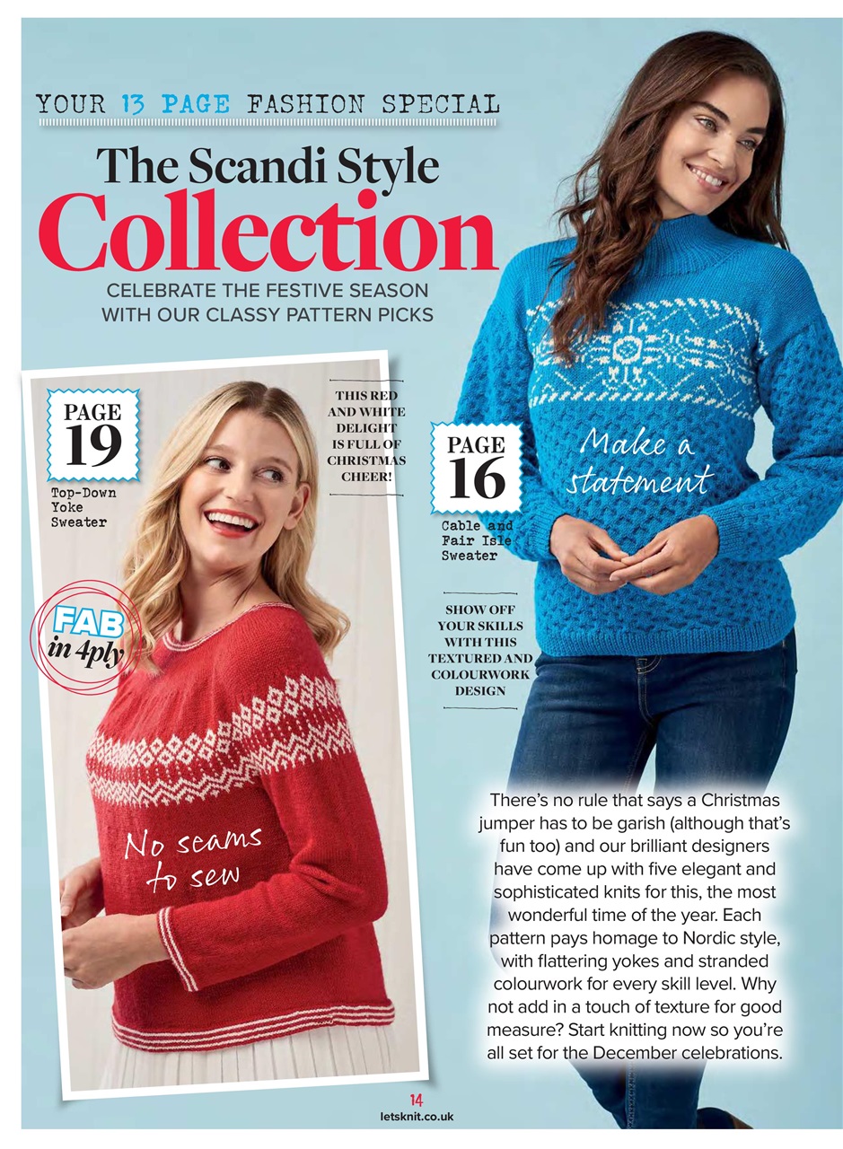 Let's Knit Preview Pages