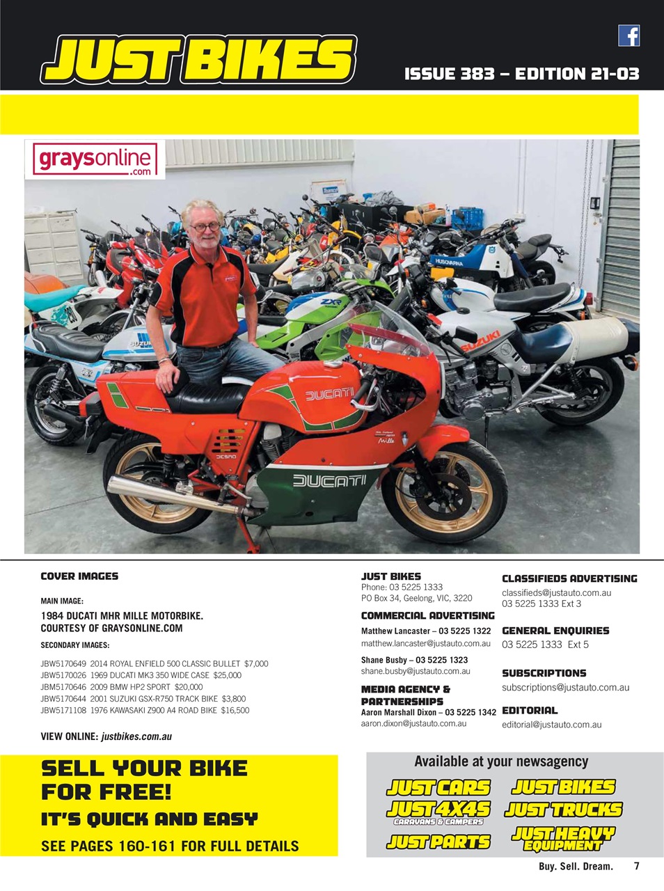 JUST BIKES Preview Pages