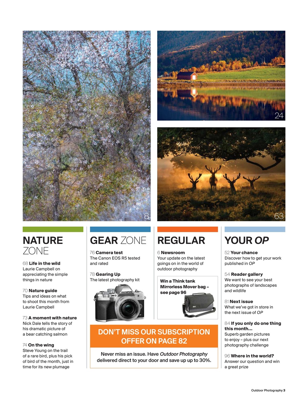 Outdoor Photography Preview Pages