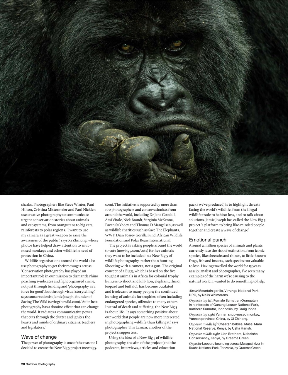 Outdoor Photography Preview Pages