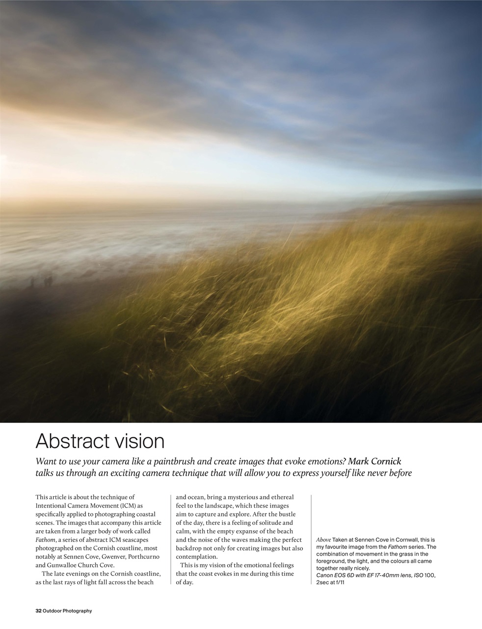 Outdoor Photography Preview Pages